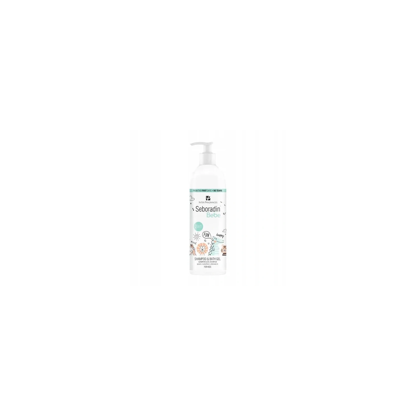 SEBORADIN Bebe 2w1 szampon i żel do mycia Hypoallergenic 500ml 