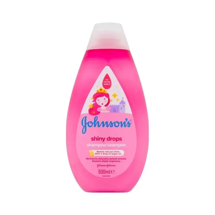 JOHNSON&JOHNSON Baby Shiny Drops szampon do włosów 500ml