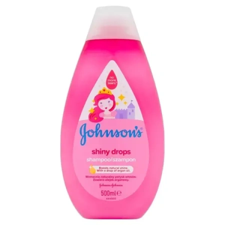 JOHNSON&JOHNSON Baby Shiny Drops szampon do włosów 500ml