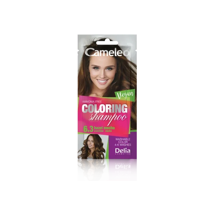 DELIA Cameleo Coloring szamponetka koloryzująca 6.3 Hazel Mocha 40ml