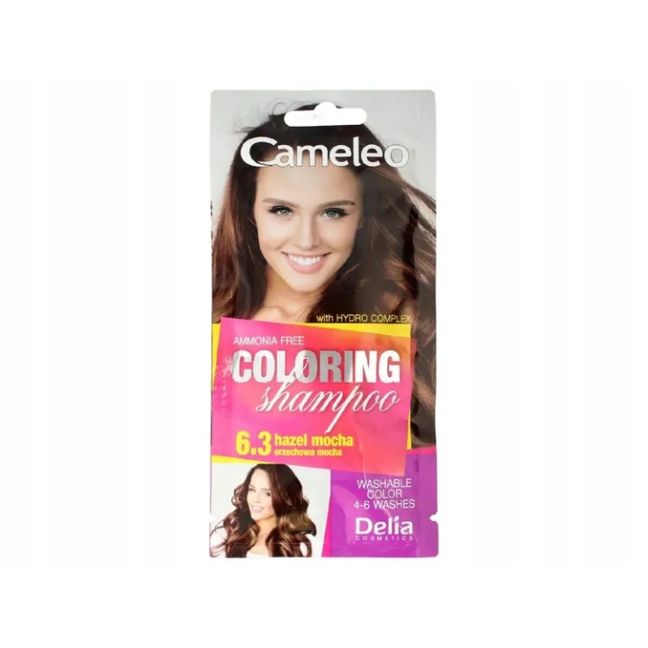 DELIA Cameleo Coloring szamponetka koloryzująca 6.3 Hazel Mocha 40ml