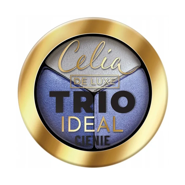 CELIA De Luxe Trio Ideal cienie do powiek prasowane 304 4g 