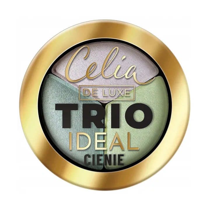 CELIA De Luxe Trio Ideal cienie do powiek prasowane 302 4g 
