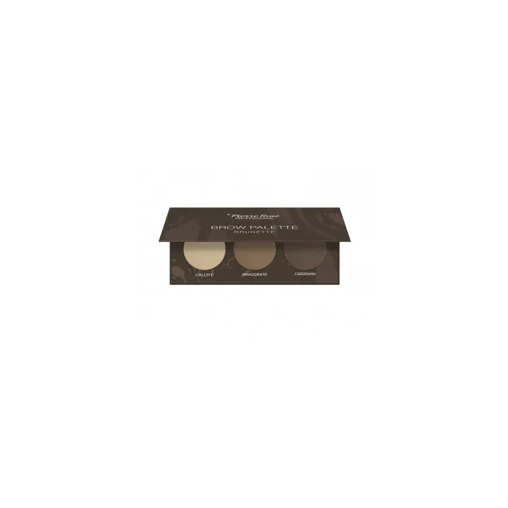 PIERRE RENE Brow Palette cienie do stylizacji brwi 03 Brunette 3,9g