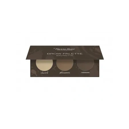PIERRE RENE Brow Palette cienie do stylizacji brwi 03 Brunette 3,9g