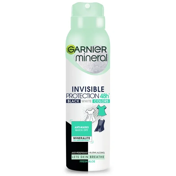 GARNIER Mineral Invisible Protect Fresh Aloe 48h 150ml