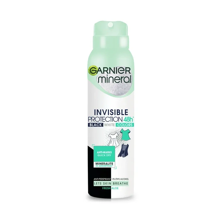 GARNIER Mineral Invisible Protect Fresh Aloe 48h 150ml