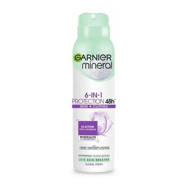 GARNIER Mineral 6w1 Protection Floral Fresh 48h 150ml