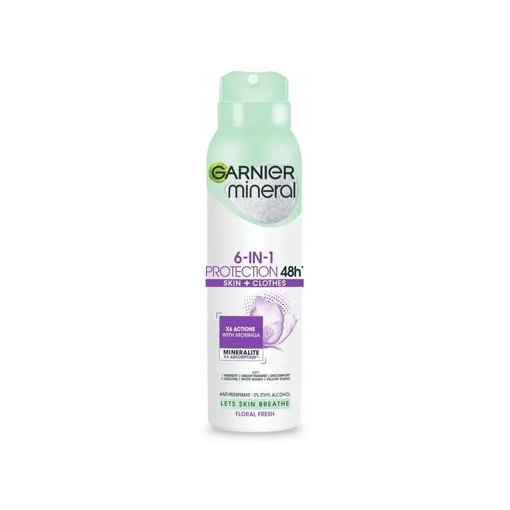 GARNIER Mineral 6w1 Protection Floral Fresh 48h 150ml