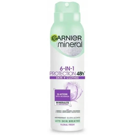 GARNIER Mineral 6w1 Protection Floral Fresh 48h 150ml