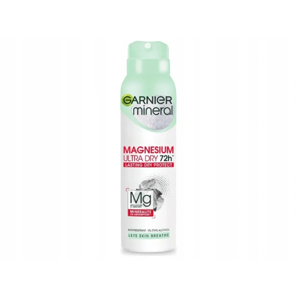 GARNIER Mineral Magnesium Ultra Dry 72h 150ml