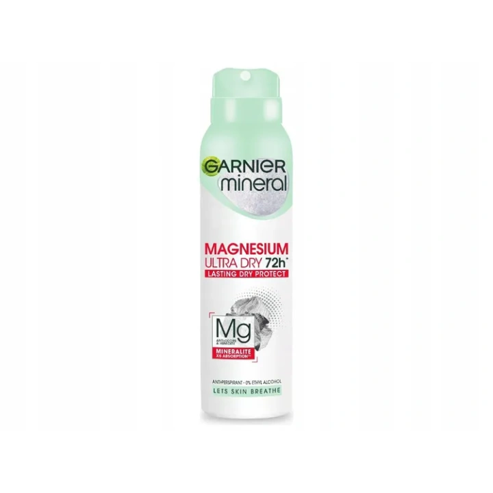 GARNIER Mineral Magnesium Ultra Dry 72h 150ml
