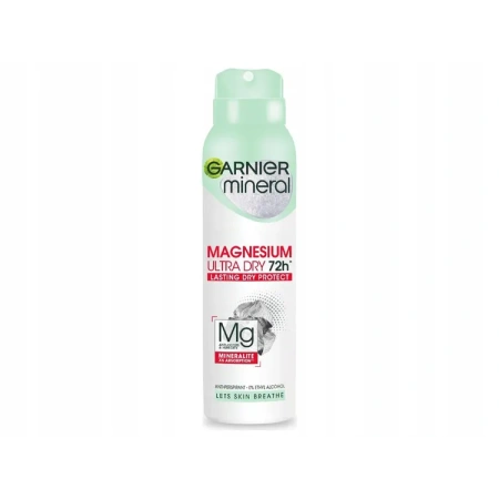 GARNIER Mineral Magnesium Ultra Dry 72h 150ml
