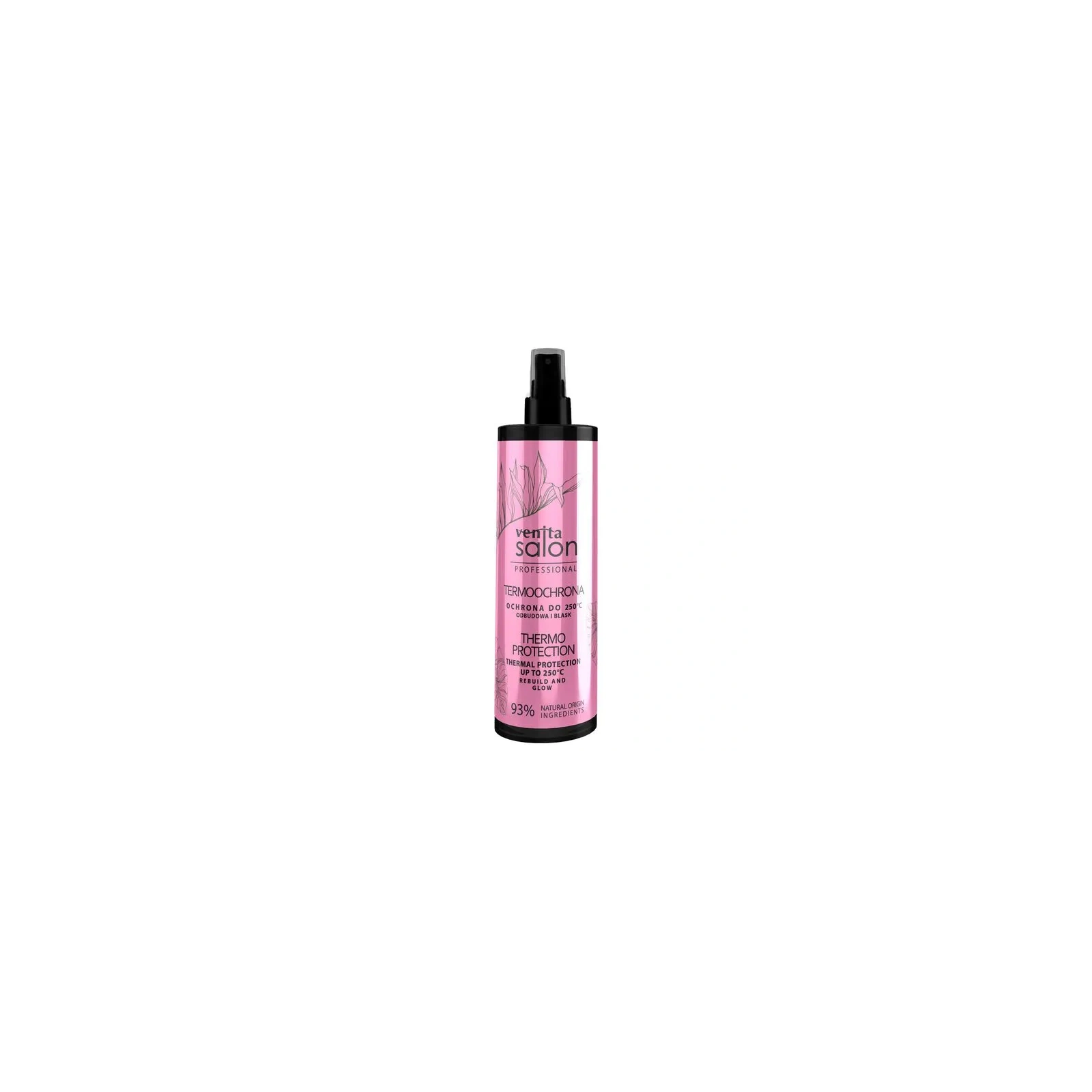 VENITA Venita Salon Professional spray do stylizacji włosów prostowanie Ochrona Termiczna 200ml