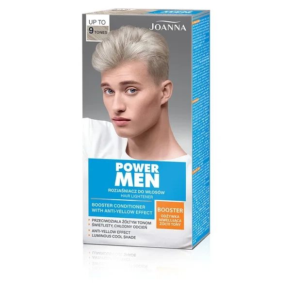 JOANNA Power Men Hair rozjaśniacz do 9 tonów