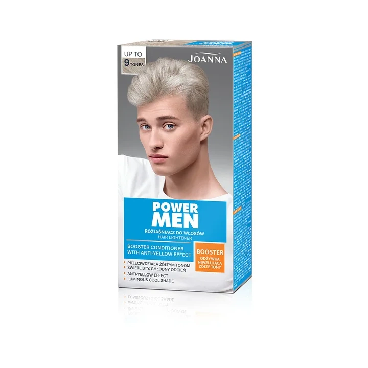 JOANNA Power Men Hair rozjaśniacz do 9 tonów