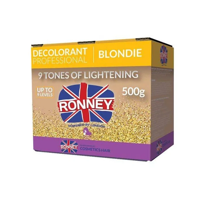 RONNEY Professional rozjaśniacz do włosów 9 tonów 500g