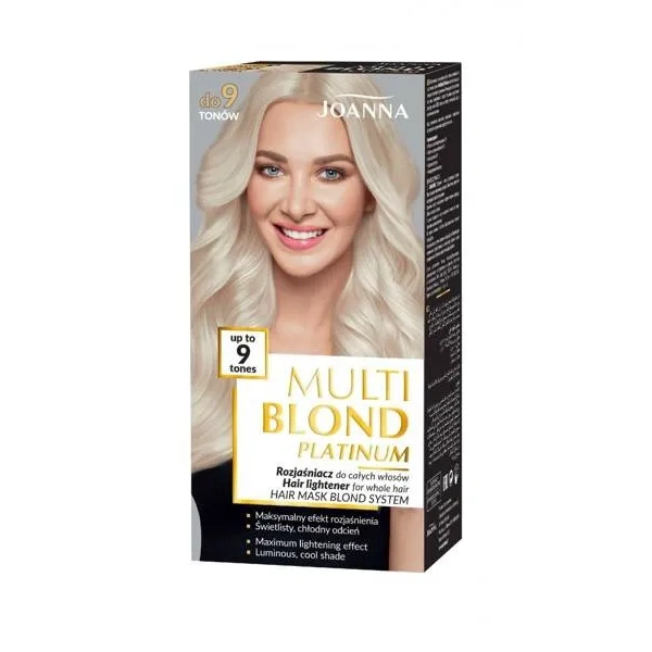 JOANNA Multi Blond Platinum rozjaśniacz do włosów