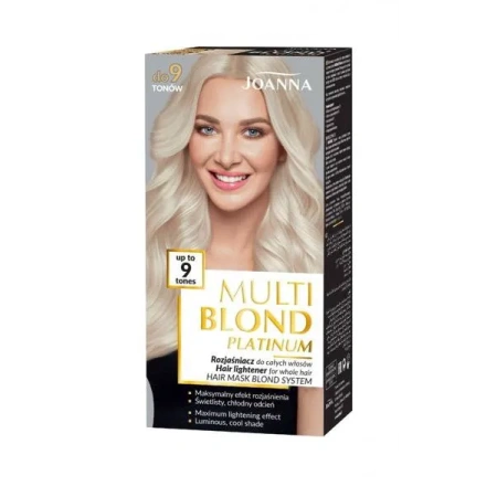 JOANNA Multi Blond Platinum rozjaśniacz do włosów