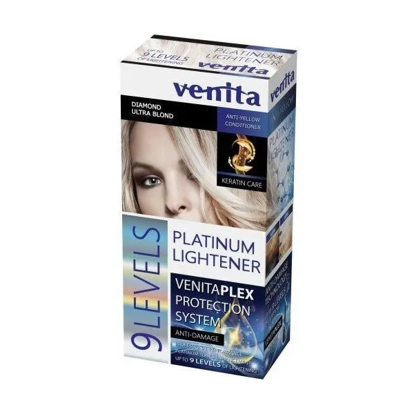 VENITA 9Levels Platinum Lighter rozjaśniacz 9 tonów 120ml