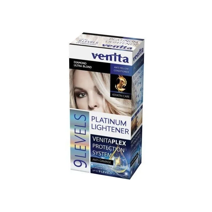 VENITA 9Levels Platinum Lighter rozjaśniacz 9 tonów 120ml