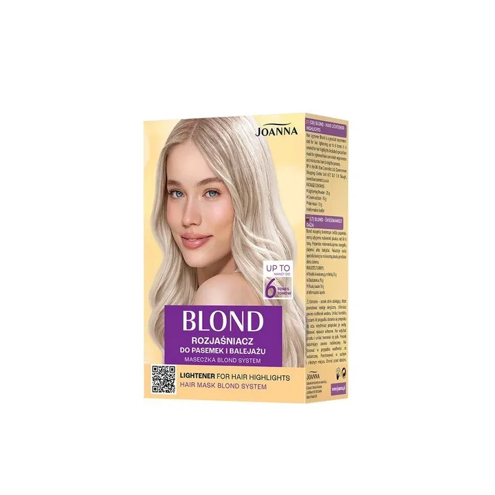 JOANNA Blond rozjaśniacz do pasemek i balejażu 6 tonów 1op