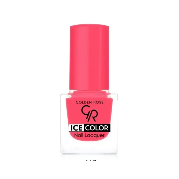 GOLDEN ROSE Ice Color mini lakier do paznokci 117 6ml