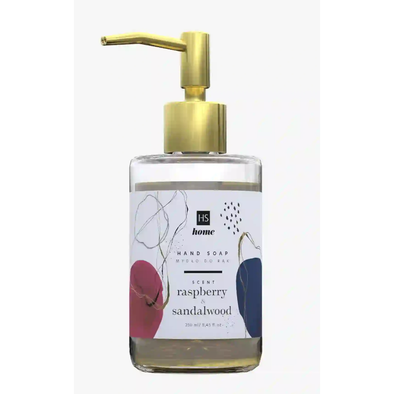 HISKIN Home mydło do rąk Raspberry Sandalwood 250ml