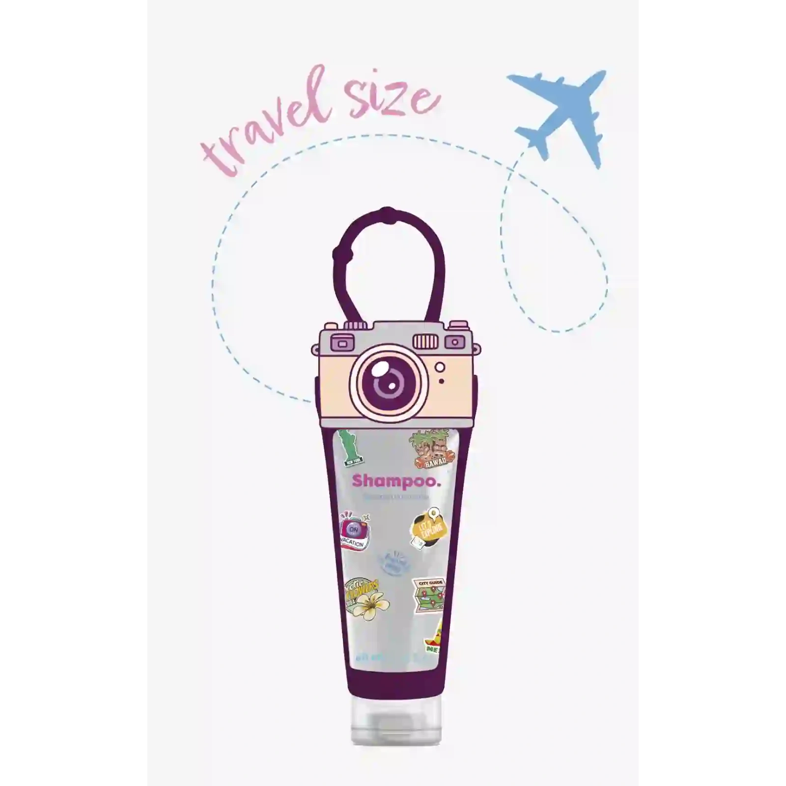 HISKIN Travel Set szampon do włosów Aparat 60ml