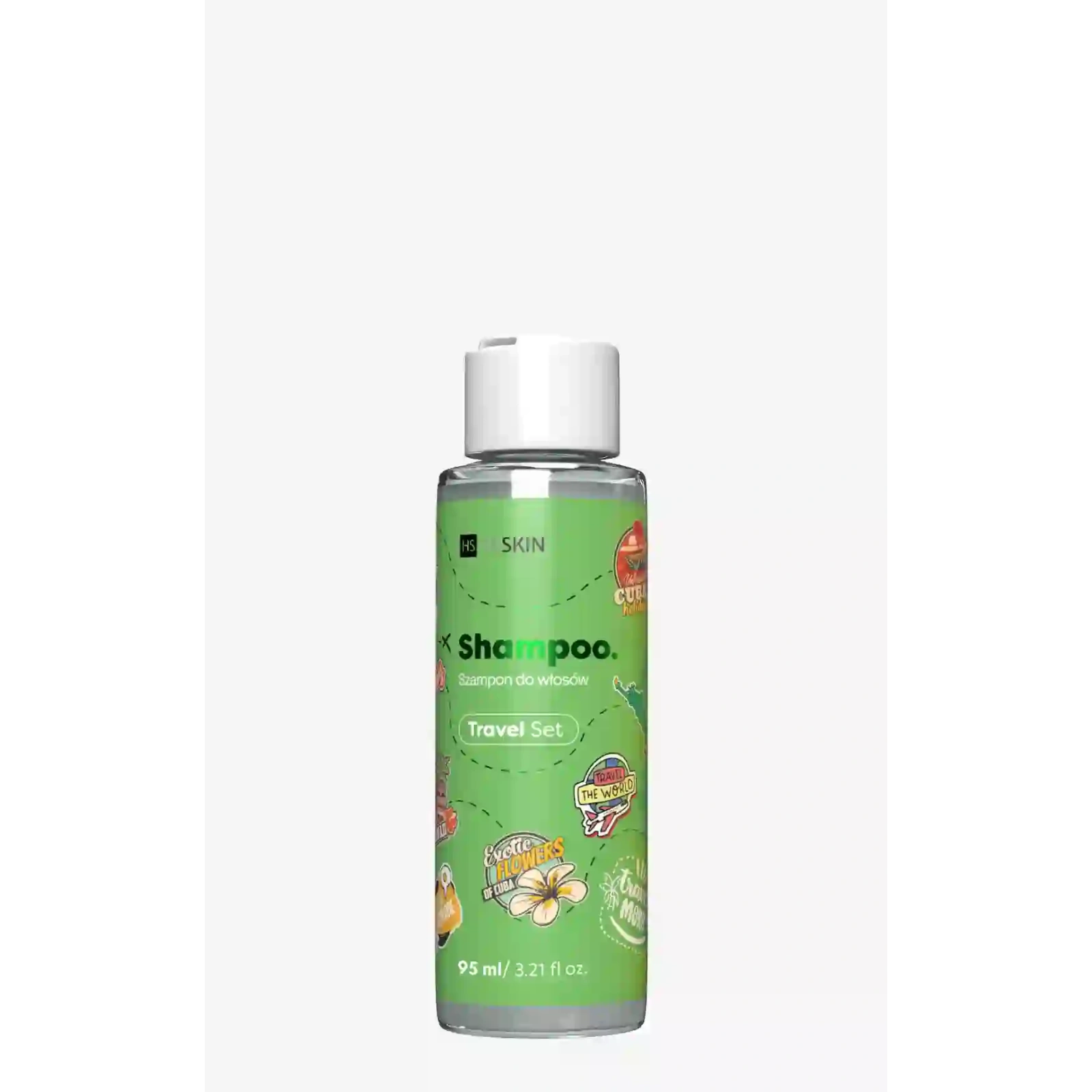 HISKIN Travel Set szampon do włosów 95ml