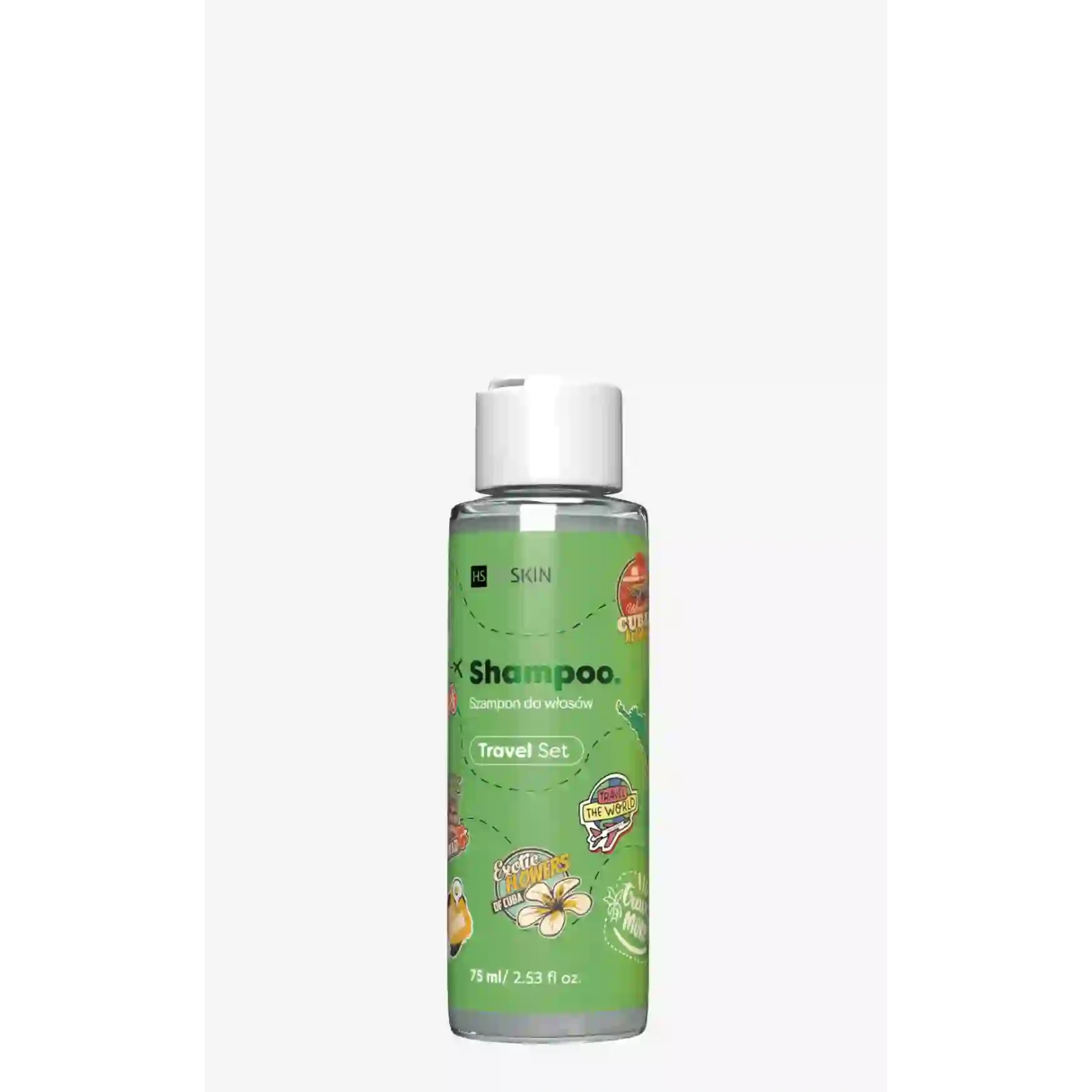 HISKIN Travel Set szampon do włosów 75ml
