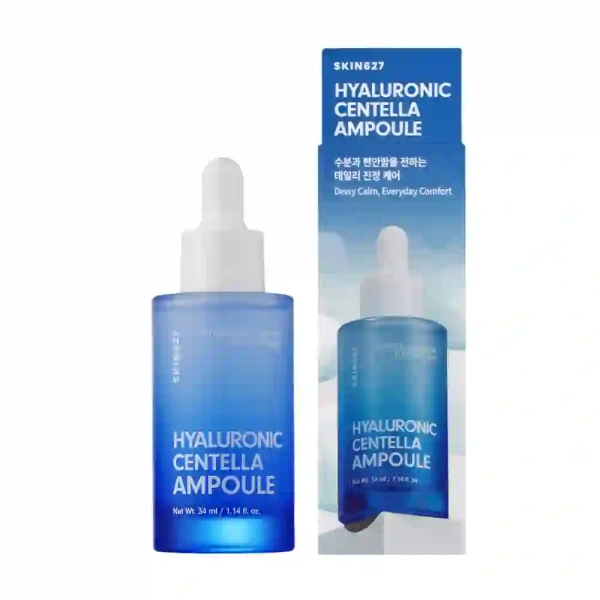 SKIN627 Ampoule hyaluron centella ampułka nawilżająco-łagodząca 34ml