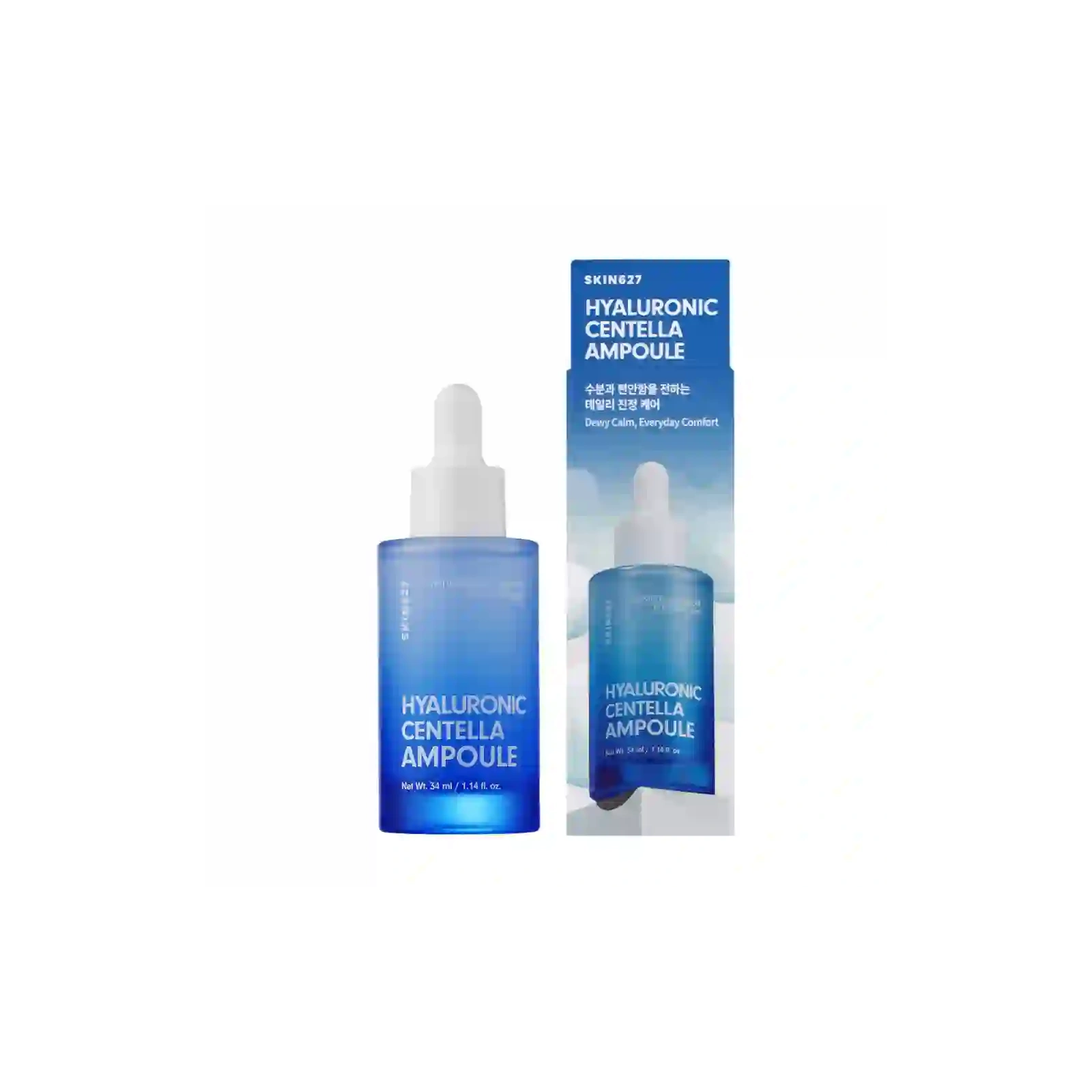 SKIN627 Ampoule hyaluron centella ampułka nawilżająco-łagodząca 34ml