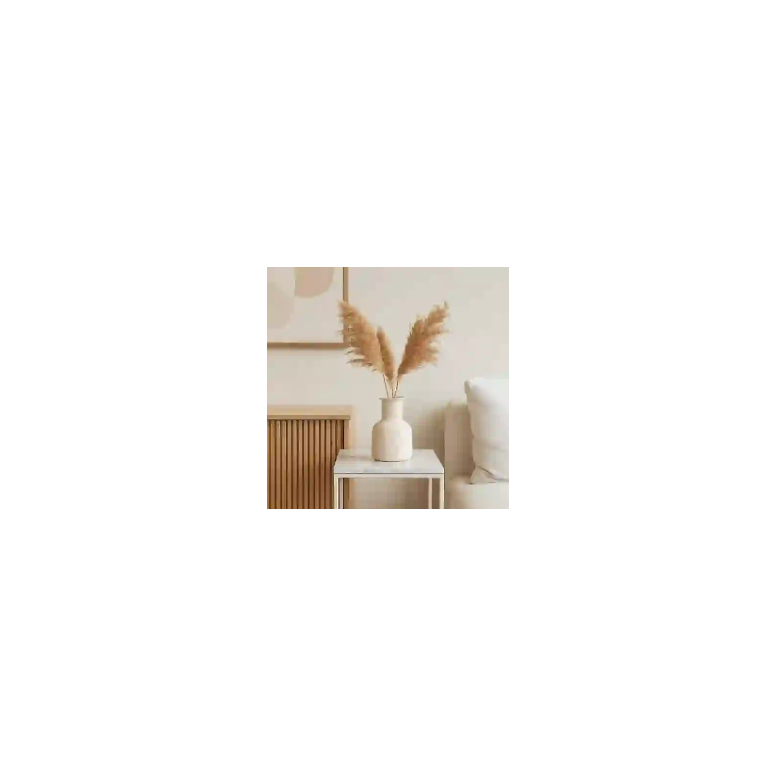 ECARLA wazon na kwiaty ceramiczny, minimalistyczny 20,5×13,5cm WAZ06