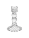 ECARLA świecznik dekoracyjny szklany Glamour 13cm SW14
