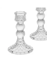 ECARLA świecznik dekoracyjny szklany Glamour 13cm SW14