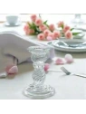 ECARLA świecznik dekoracyjny szklany Glamour 10cm SW12