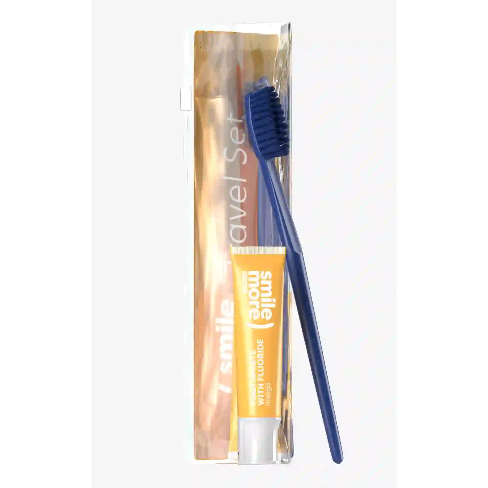 HISKIN Smile More ) zestaw do zębów (sczoteczka + pasta 30ml) Mango
