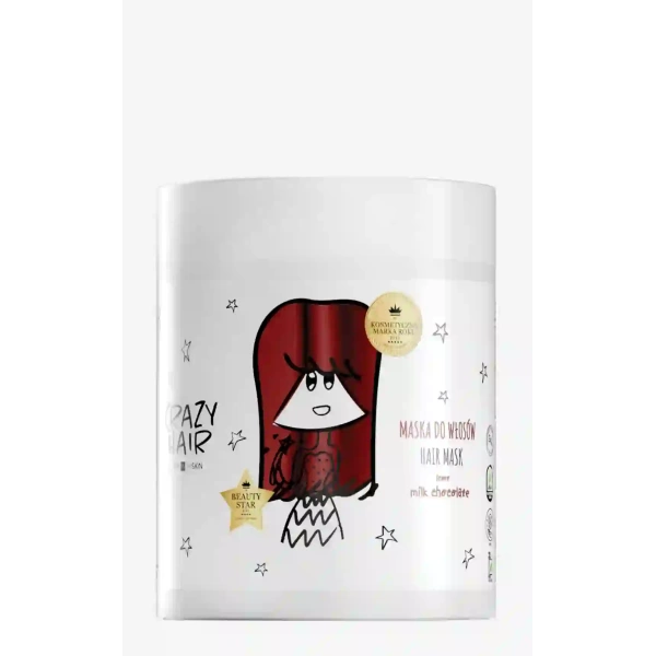 HISKIN Crazy Hair maska do włosów Milk Chocolate 1000ml