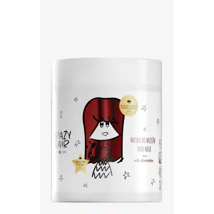 HISKIN Crazy Hair maska do włosów Milk Chocolate 1000ml