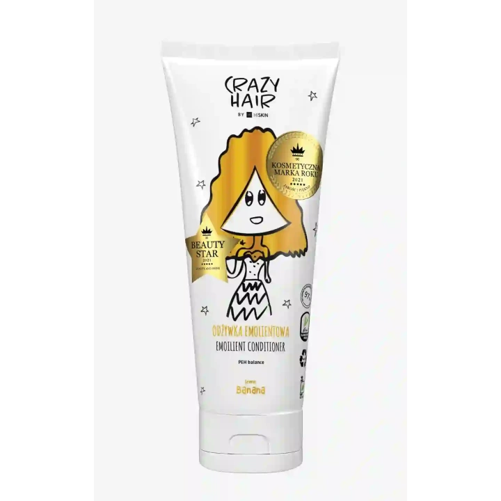 HISKIN Crazy Hair odżywka do włosów emolientowa Banan 250ml