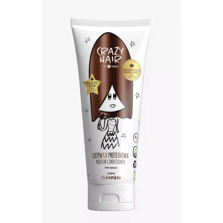 HISKIN Crazy Hair odżywka do włosów proteinowa Czekolada 250ml