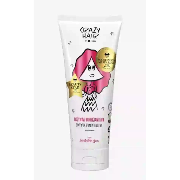 HISKIN Crazy Hair odżywka do włosów humektantowa Bubble Gum 250ml