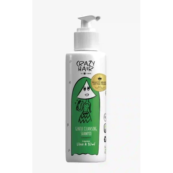 HISKIN Crazy Hair szampon do włosów łagodnie oczyszczający Limonka i Kiwi 300ml