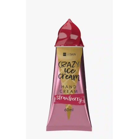 HISKIN Crazy Ice Cream krem do rąk Strawberry 60ml