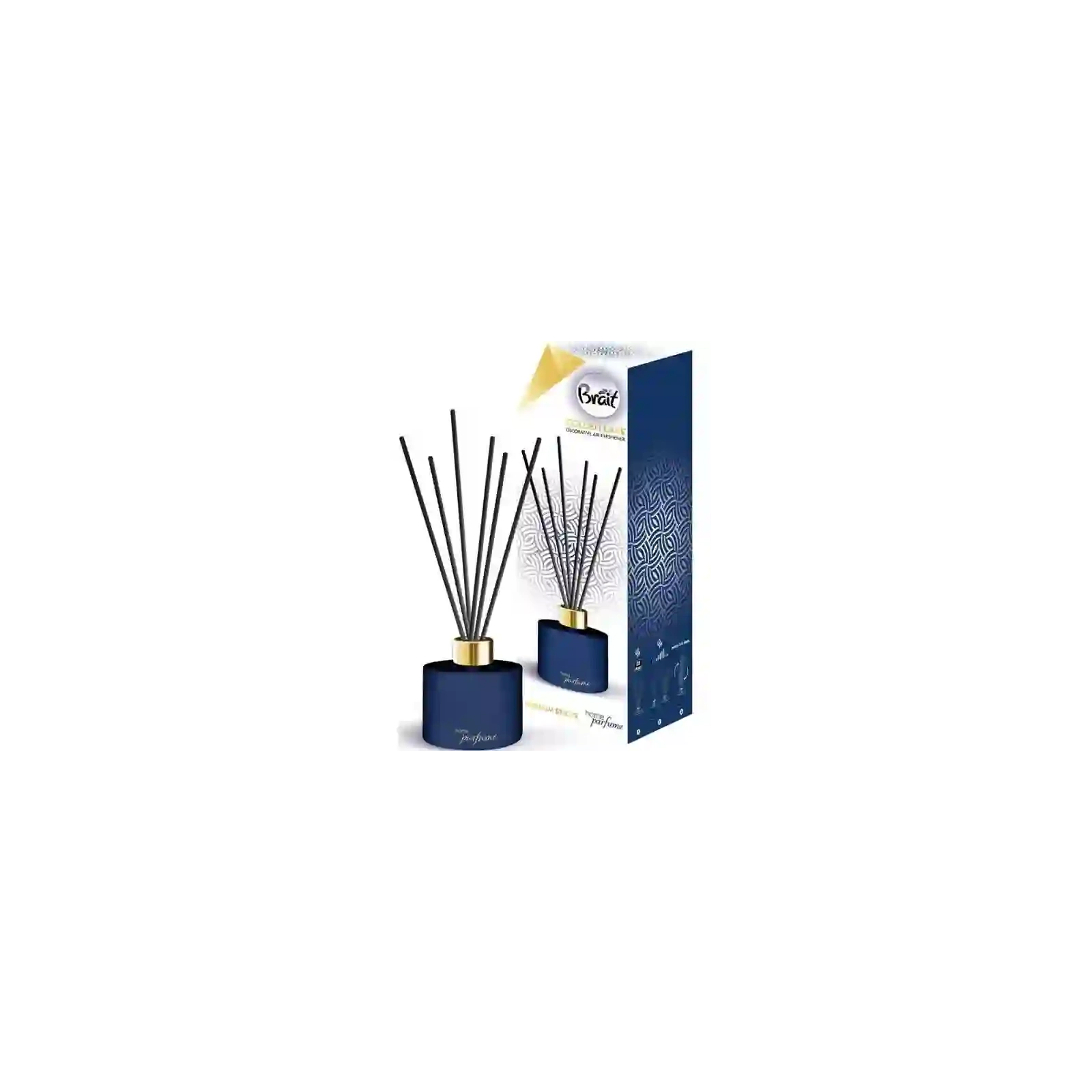 BRAIT Home Parfume Decorative olejek zapachowy z patyczkami Golden Lake 100ml 