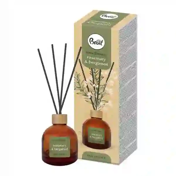 BRAIT Herbal Moments olejek zapachowy z patyczkami Rosemary Bergamot 100ml