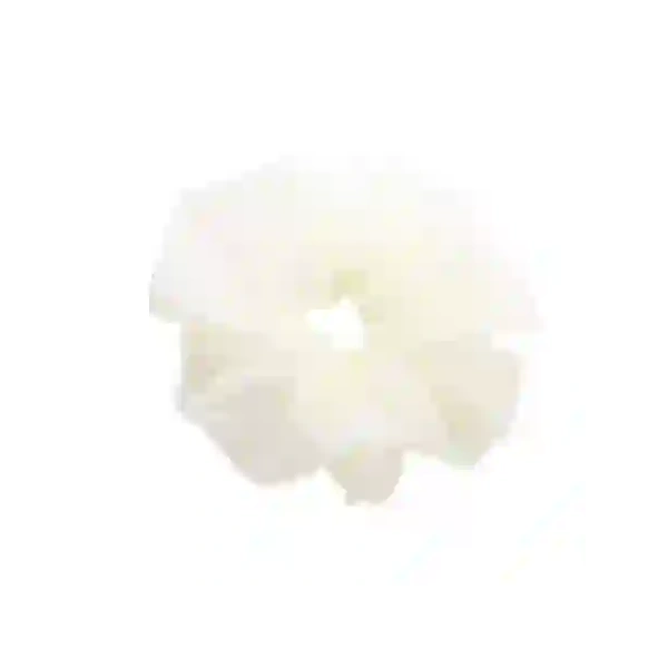 ECARLA gumka-frotka do włosów tiulowa Kremowa XXL 20cm GUM31K 