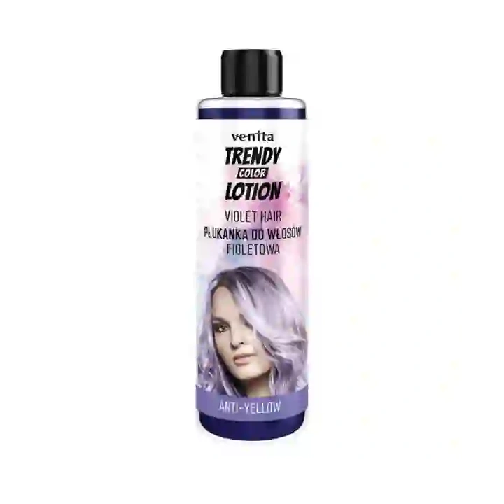 VENITA Trendy Color Lotion płukanaka do włosów anti-yellow Fioletowa 200ml 