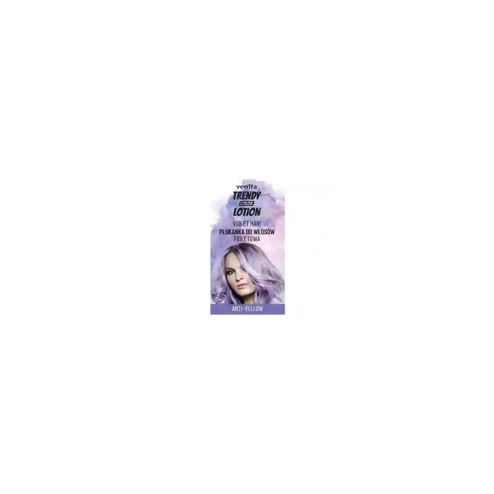 VENITA Trendy Color Lotion płukanaka do włosów anti-yellow Fioletowa 200ml 